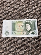 One pound note for sale  TELFORD