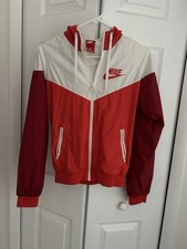 Nike Kurtka Męska Mała Wielokolorowa Colorblock Windrunner Bluza z kapturem Track Pełny zamek błyskawiczny na sprzedaż  Wysyłka do Poland