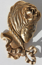 Broche vintage metal d'occasion  Elliant