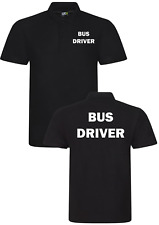 CAMISA POLO MOTORISTA DE ÔNIBUS ESTAMPADA VESTUÁRIO DE TRABALHO ônibus escolar industrial TOP uniforme unissex comprar usado  Enviando para Brazil
