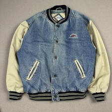 Vintage denim varsity for sale  Saint Charles