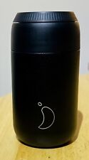 Usado, Xícara de café reutilizável de aço inoxidável Chilly’s Abyss 340 ml. Pimco preto comprar usado  Enviando para Brazil
