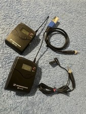 Conjunto Sennheiser Bodypack receptor e transmissor Ew 100 G3 626-668 MHz comprar usado  Enviando para Brazil