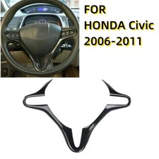 PARA HONDA Civic 2006-2011 8º acabamento interno da tampa da tira do volante de fibra de carbono comprar usado  Enviando para Brazil