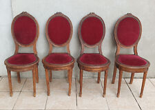 Suite chaises médaillons d'occasion  Saint-Siméon-de-Bressieux