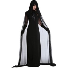 Fantasia de bruxa vampira bola de maquiagem de Páscoa fantasia de bruxa demônio Halloween comprar usado  Enviando para Brazil