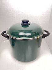 Megaware 9qt Verde Esmeralda lidded Panela de sopa grande/caldeirão Gás indução elétrica De Cerâmica comprar usado  Enviando para Brazil