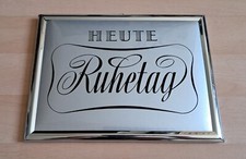 Blechschild ruhetag kneipe gebraucht kaufen  Berlin