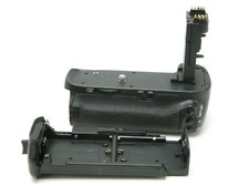 Punho de bateria vertical com dois suportes de bateria BG-1K para câmeras Canon 6D. Barato. comprar usado  Enviando para Brazil