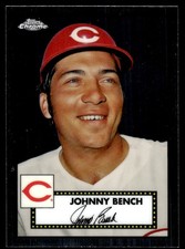 2021 TOPPS CROMO PLATINA ANIVERSÁRIO JOHNNY BENCH CINCINNATI REDS #502 comprar usado 2021 TOPPS CROMO PLATINA ANIVERSÁRIO JOHNNY BENCH CINCINNATI REDS #502 comprar usado  Enviando para Brazil
