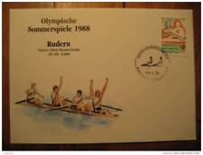 Coréia Seul 1988 Jogos Olímpicos Remo Aviron Remo Remar Canoagem Canoa Ca, usado comprar usado  Enviando para Brazil