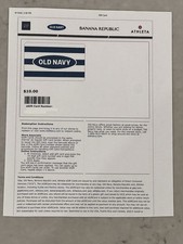 Old navy gift for sale  Overland Park