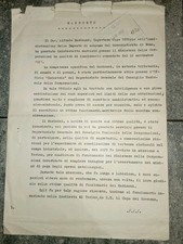 Firma autografa bottai usato  Roma