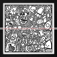 Dessin 40x40 tullasky d'occasion Dessin 40x40 tullasky d'occasion  Paris-