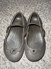 Crocs brown slip for sale  Shipping to Ireland