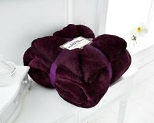 Flannel sherpa throws for sale  BOLTON