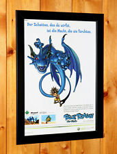 Blue Dragon Xbox 360 Antigo Raro Promo Pequeno Pôster/Anúncio Arte Obra Emoldurada comprar usado  Enviando para Brazil