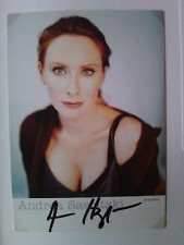 Andrea sawatzki autogrammkarte gebraucht kaufen  Schwanebeck