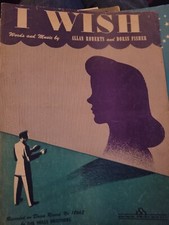 Wish sheet music for sale  Strongsville