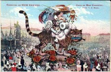 Cartolina 1910 nizza usato  Roma