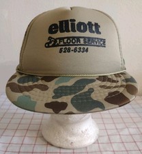 Boné de corda camuflado vintage Elliot Floor Service verde masculino malha ajustável comprar usado  Enviando para Brazil