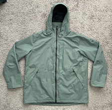 Jaqueta de chuva masculina Mountain Hardwear com capuz zíper completo verde tamanho 2XL caminhada, usado comprar usado  Enviando para Brazil