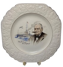 Placa decorativa vintage Churchill "Therell Always Be An England" 9,5 comprar usado  Enviando para Brazil