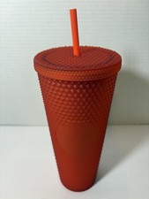 Copo Bling cravejado Starbucks Venti 24 oz - Feriado 2020 vermelho fosco com palha comprar usado  Enviando para Brazil
