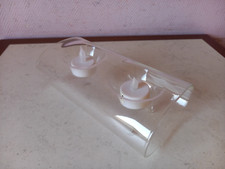 Porte bougies verre d'occasion  Porcelette