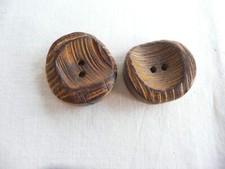 Vintage wooden buttons d'occasion  Expédié en Belgium