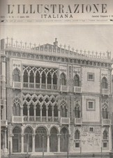 Illustrazione italiana 1896 usato  Giarre