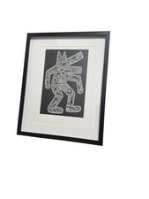 Keith haring litografia usato  Spedire a Italy