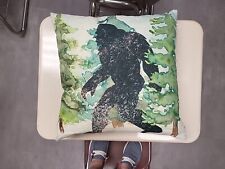 Bigfoot throw pillow for sale  Bloomville