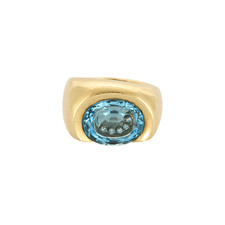 Bague jaune topaze d'occasion Bague jaune topaze d'occasion  Paris VIII