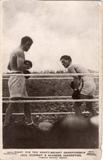 Boxing postcard dempsey for sale  SUTTON COLDFIELD
