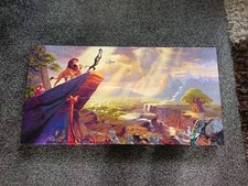 Lion king canvas. for sale  HALIFAX