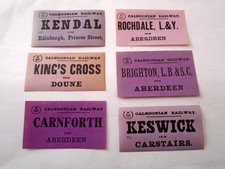 Caledonian railway luggage for sale  STROUD