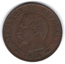 Centimes napoléon iii d'occasion  Étais-la-Sauvin