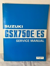 Suzuki gsx750e manuale usato  Bologna