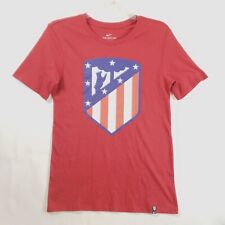 Nike Atlético Madrid Camiseta Hombre Pequeña Roja Corte Atlético Manga Corta 100% Algodón, usado segunda mano  Embacar hacia Argentina