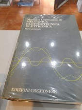 Manuale cremonese meccanica usato  Roma