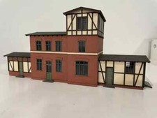 Bahnhof gebäude lasercut gebraucht kaufen  Hülben