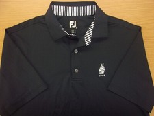 Polo de golfe FootJoy FJ Country Club Of New Bedford 1902 ProDry Stretch Lisle M NOVO comprar usado  Enviando para Brazil