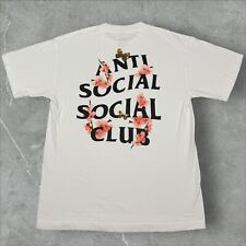 Camiseta branca anti social clube Kkoch flores de cerejeira e borboleta - M, usado comprar usado  Enviando para Brazil