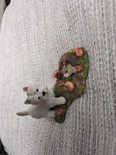 Westie dog figurines for sale  CINDERFORD