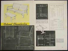 Settee chair table for sale  Diamond Point
