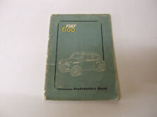 Fiat 600 haandbuch gebraucht kaufen  Kleve