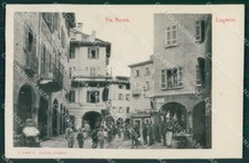 Lugano rilievo postcard usato  Gambolo