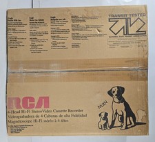 Gravador de vídeo cassete estéreo RCA 4 cabeças Hi-Fi VR688HF - Completo na caixa 1996 comprar usado  Enviando para Brazil
