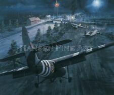 Pintura arte impressão Horsa Glider D-Day Pegasus Bridge aeronave comprar usado  Enviando para Brazil